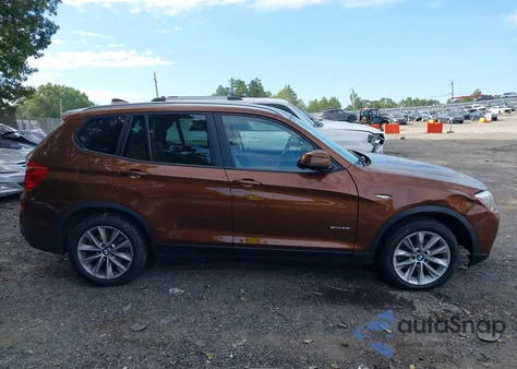 2017 BMW X3 Sdrive28I из США, поврежденный, VIN 5UXWZ7C3XH0V94279